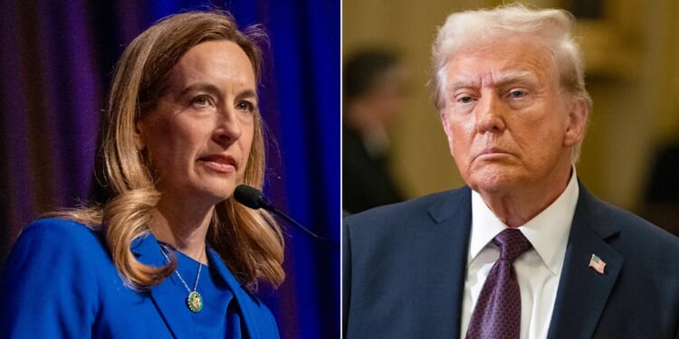 Mikie Sherrill vows to fight Trump 'tooth and nail' at 'No Kings' protest