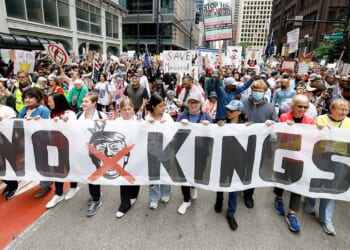 Protesters nationwide hold 'No Kings' rallies amid government shutdown