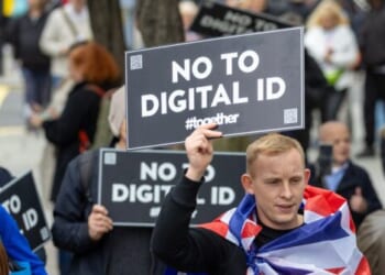 Thousands Protest Against Plans to Introduce Digital ID Cards in Britain