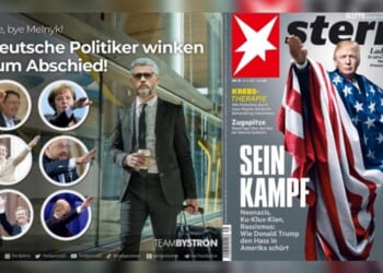 Germany’s War on Satire: AfD MP Fined €11,250 for Meme While Leftist Magazine Is Celebrated After It Depicts Trump Giving Hitler Salute | The Gateway Pundit