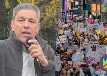 Protester calls for violence against ICE agents at Chicago rally