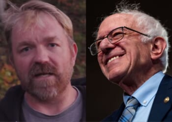 Standing by His Man: Bernie Won't Drop Endorsement of Maine Senate Candidate With Nazi Tattoo
