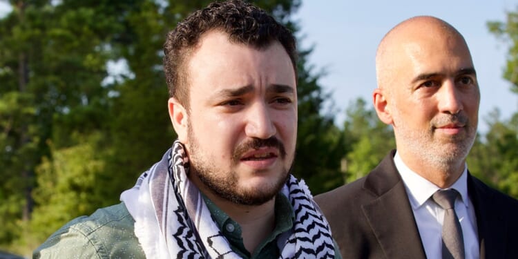 Appeals court hears case on campus protest leader's removal fight