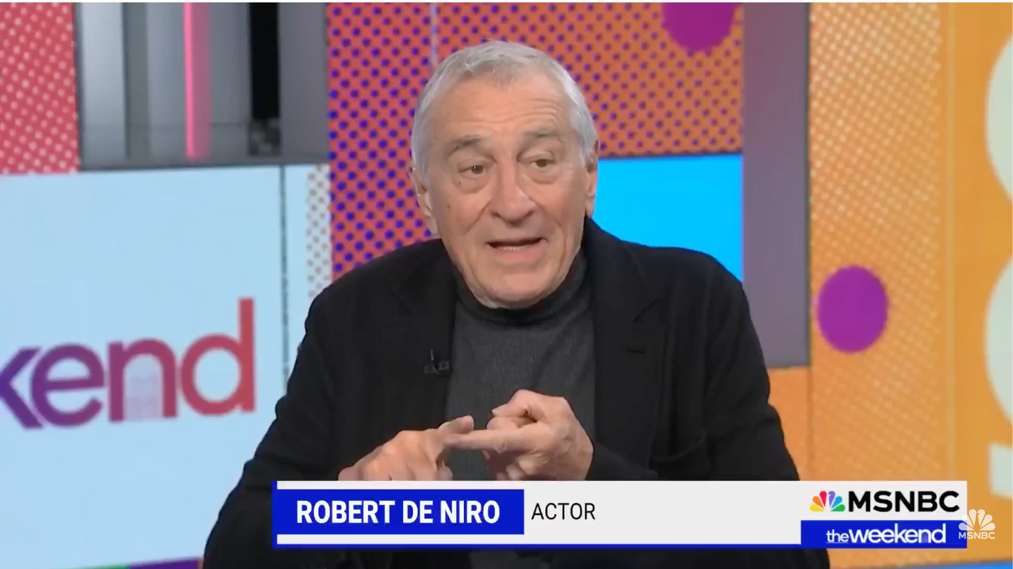 Robert De Niro Is One Of The Worst Old Men In America Today