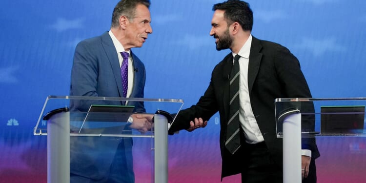 NYC mayoral front-runners spar over past controversies in heated debate