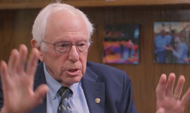 Bernie Sanders Defends Far Left Maine Senate Candidate With Actual Nazi Tattoo Because of Course He Does (VIDEO) | The Gateway Pundit