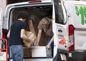 Billboards warn New York, New Jersey residents are moving out en masse