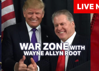 Watch Live: The WAR Zone Podcast With Wayne Allyn Root Presented by The Gateway Pundit | The Gateway Pundit