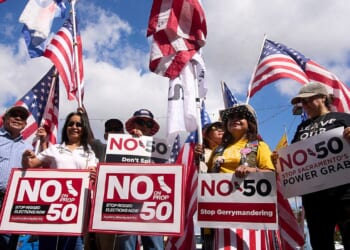 Justice Department sends federal election watchers to California, New Jersey