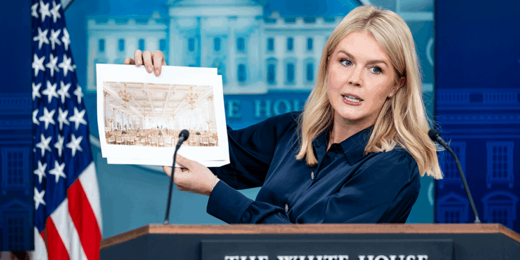 White House pushes back on reports Trump naming ballroom after himself