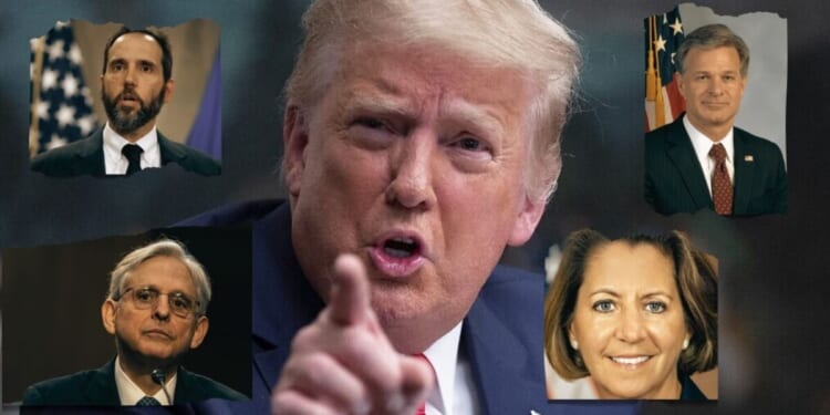 Fired Up Trump Demands Prosecution of Garland, Smith, Wray, and Other Deep State 'Crooked Lowlifes' for Illegal Spying on GOP Senators During Operation Arctic Frost | The Gateway Pundit