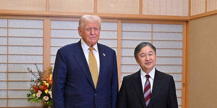 Trump meets Japan's emperor and prime minister ahead of Xi Jinping summit