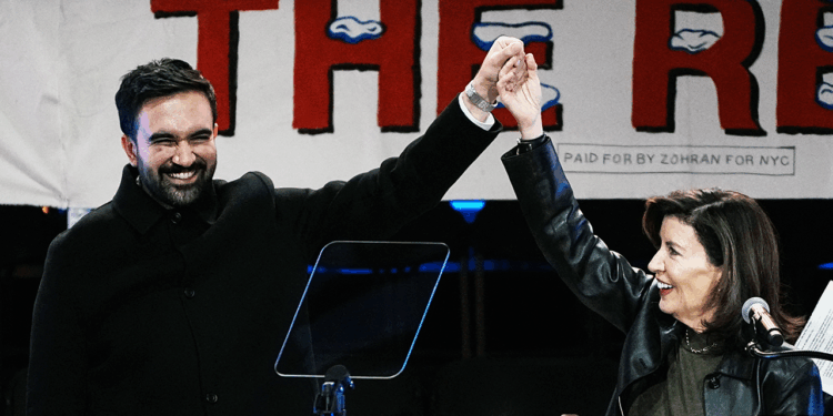 Mamdani defends Hochul after supporters chant 'Tax the rich!' at rally