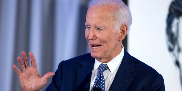 Former President Joe Biden suggested US facing 'dark days'