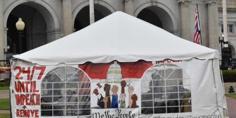 Leader of 'Nonviolent' Activist Group Protesting Trump in DC Assaulted Federal Officer, Court Records Show