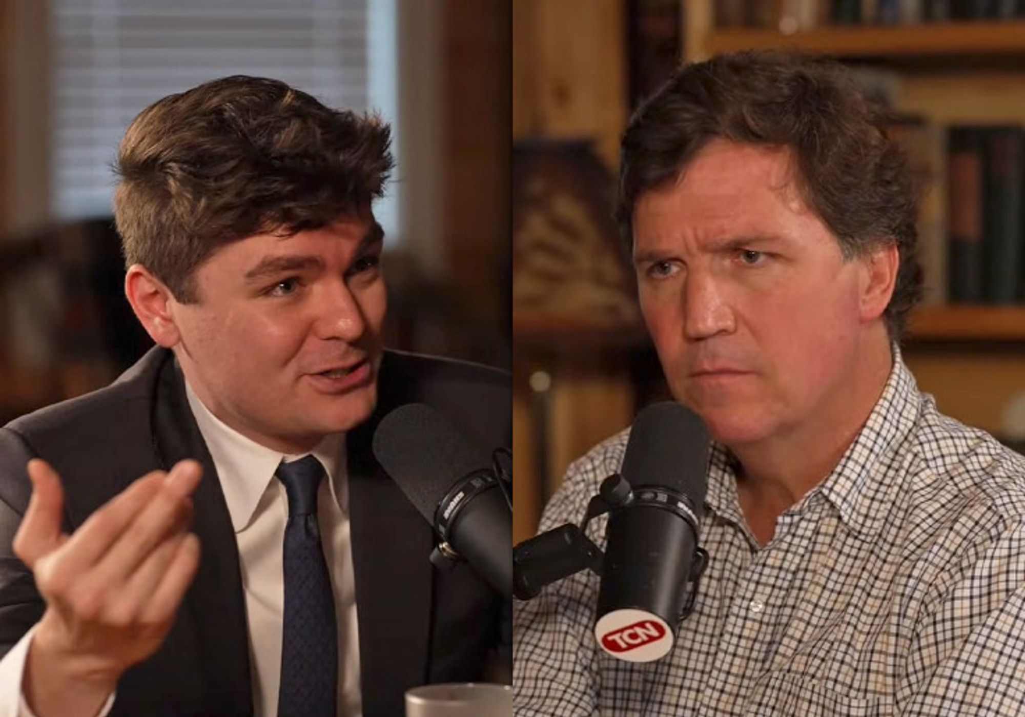 WATCH: Tucker Carlson Solicits Marriage Counseling from Squirrelly Virgin Nick Fuentes