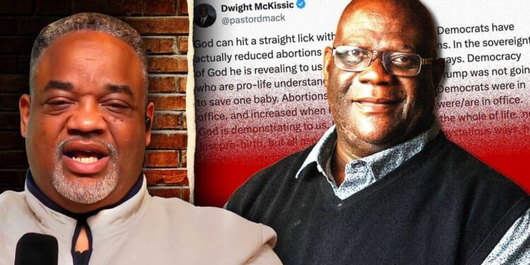 Woke Dallas pastor claims abortion PREVENTS abortion