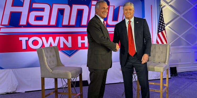 Republican Ciattarelli, at 'Hannity' town hall, claims momentum in NJ gov. race