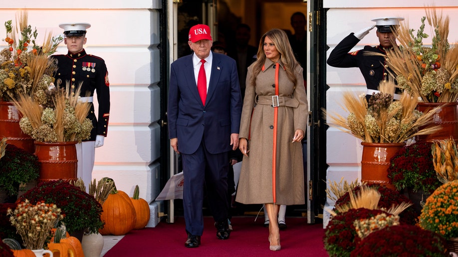 President Donald Trump and First Lady Melania Trump host White House Halloween celebration
