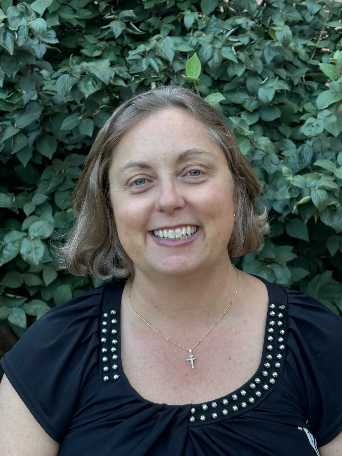 Kathleen Moyer has been volunteering at Mary’s Comfort maternity home in Springfield, Virginia, for several years. Credit: Photo courtesy of Mary’s Comfort