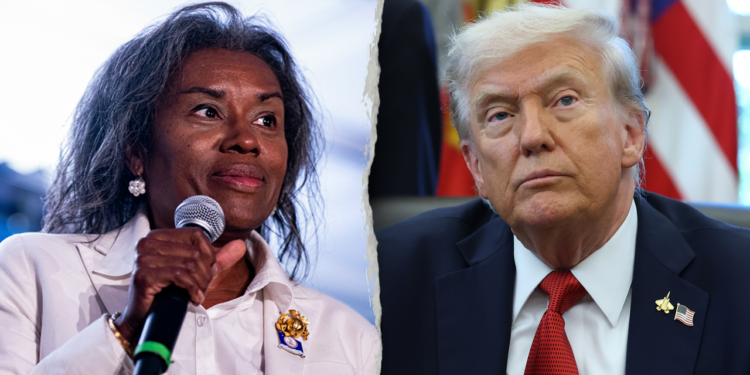 Trump and Youngkin rally for Virginia Republican ticket led by Earle-Sears