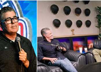 Adam Carolla Rips 'World Class Douchebag' Gavin Newsom for Fabricating Story About Growing Up Poor on Podcast With Black NBA Legends