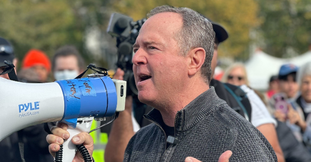 Adam Schiff Dodges Question on Whether Democrats Will Win in Midterms at 'No Kings' Protest in DC