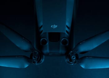 DJI drone photo from above