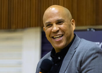 Booker Joins ‘No Kings’ Protest, Chants ‘This Is What Democracy Looks Like
