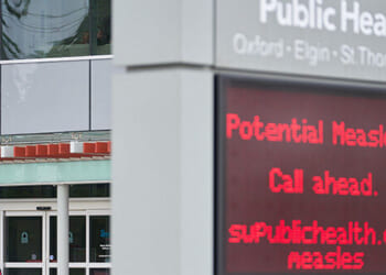 Canada May Lose Measles Elimination Status as Cases Rise