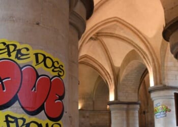 Canterbury Cathedral Graffiti Art Installation Blasted as 'Sacrilegious'