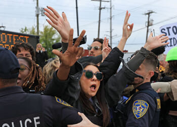 Chicago Mobs Throw Rocks, Shoot Fireworks at Police