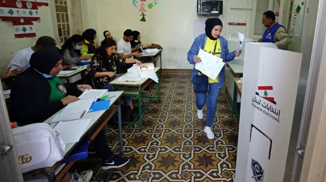 Lebanon voting