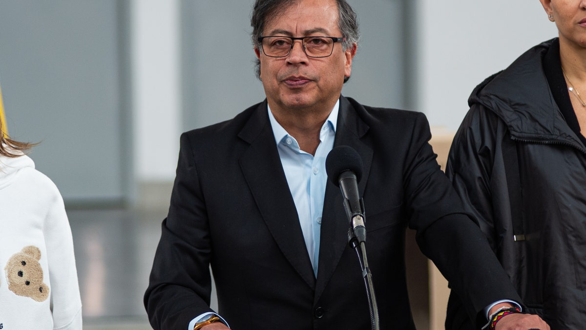 Colombian President Gustavo Petro