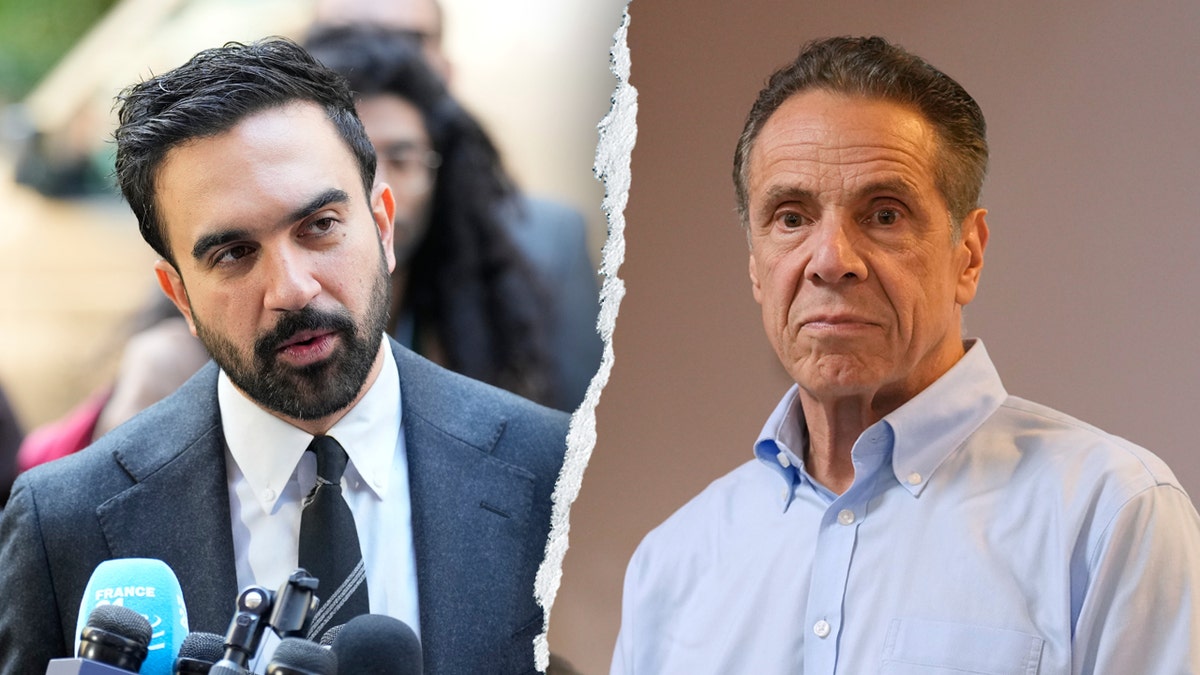 Zohran Mamdani and Andrew Cuomo