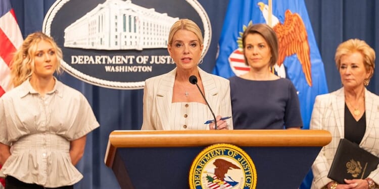 On April 16, 2025, Attorney General Bondi and Education Secretary McMahon announced enforcement actions against the State of Maine for failing to protect women and girls in sports. This follows a federal investigation into Maine’s noncompliance with Title IX – a civil rights law that guarantees women and girls equal protection in education and athletics.
