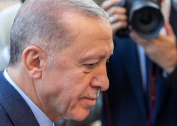 President Erdogan attends the opening of a church.