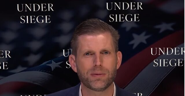 Eric Trump Names Companies That Debanked Family, But Says Now They Kiss Our Ass