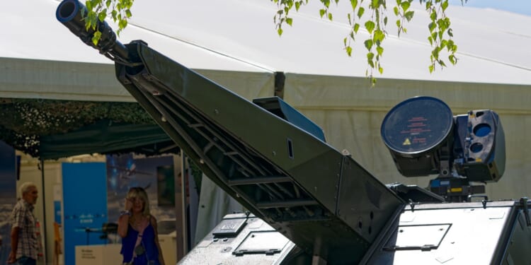 Europe Is Building a Laser Weapon to Shoot Down Drone Swarms