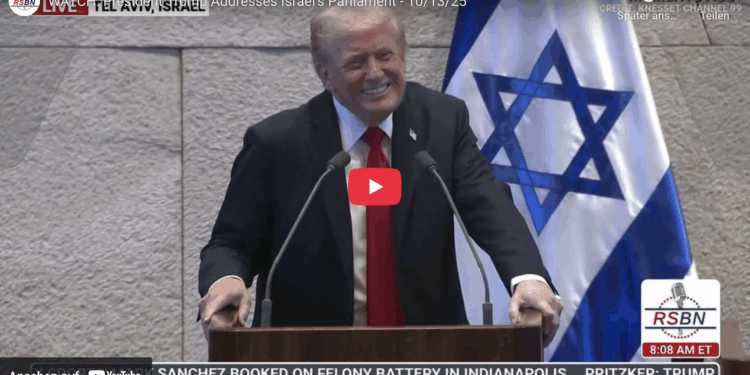 FULL SPEECH: President Donald Trump BRINGS DOWN THE HOUSE with Historic Speech in Knesset Bringing Peace to Mideast: "We Have Done the Impossible" | The Gateway Pundit