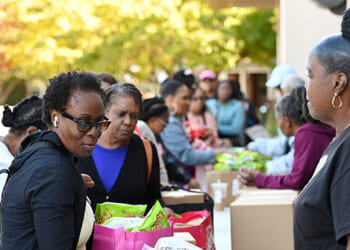 Federal Workers Line Up at Food Banks After Dem Whip Calls Them 'Leverage'