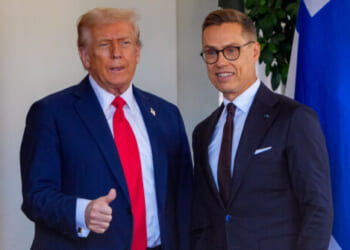 Finnish President Alex Stubb Praises Trump for Peace Deal