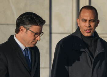 Hakeem Jeffries Challenges Speaker Mike Johnson to a Shutdown Debate