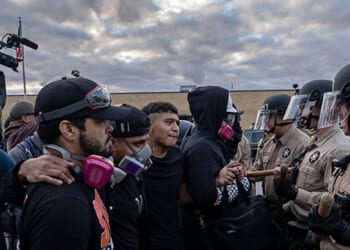 Illinois State Police Arrest Unlawful Anti-ICE Protesters