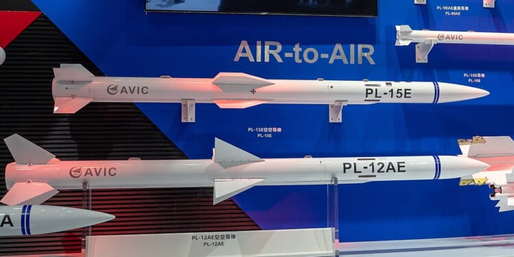 PL15 and PL-12 air to air missile.