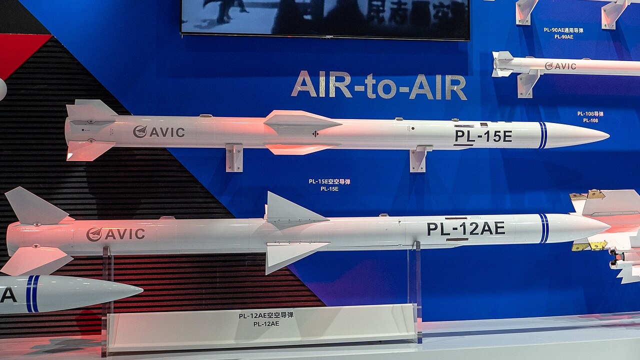 PL15 and PL-12 air to air missile.