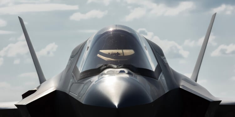 The cockpit of a fifth-generation fighter.
