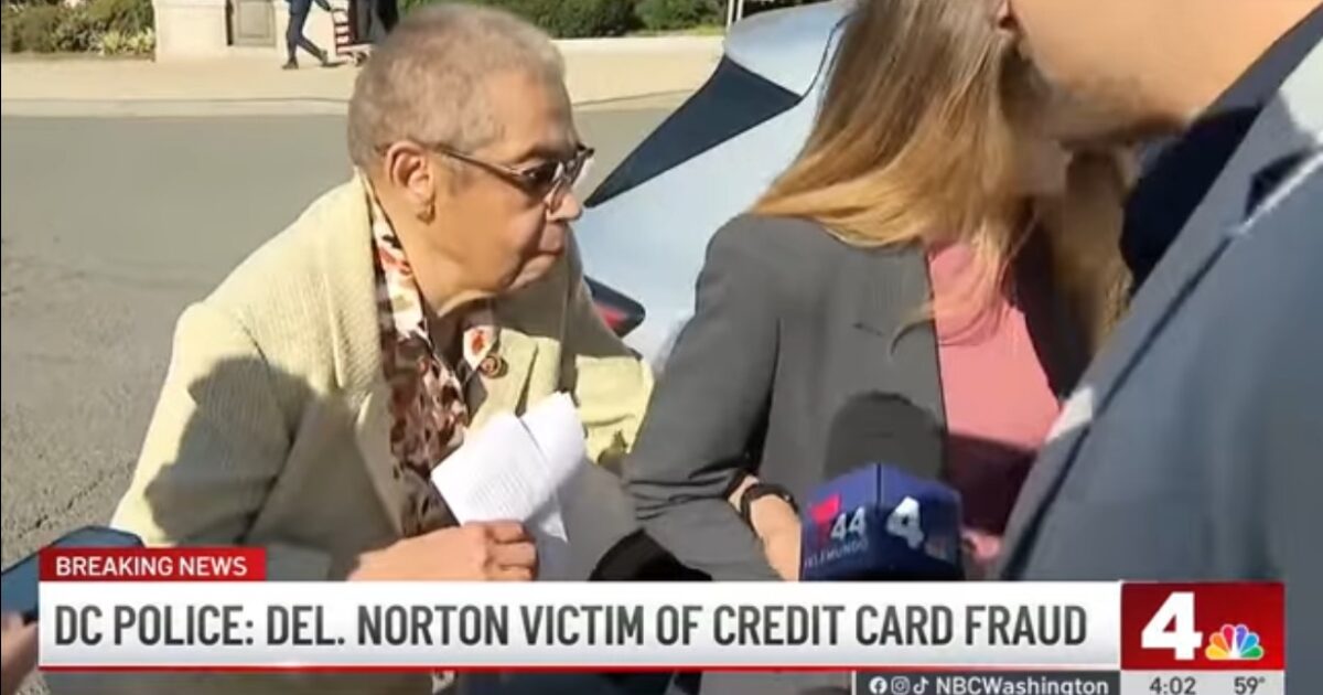 JUST IN: Police Report Reveals Democrat DC Congressional Delegate Eleanor Holmes Norton Has "Early Stages of Dementia" | The Gateway Pundit