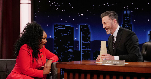 Jimmy Kimmel Giddy as Jasmine Crockett Accepts His Trump Trolling IQ Competition Invitation