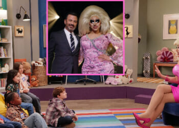 'Jimmy Kimmel Live' Hosts 'Drag Queen Storytime;' Trixie Mattel Reads Eric Trump's Memoir to Children, Throws Book in Wood Chipper